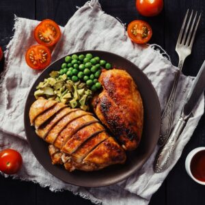 Alternative view of Ức Gà Sấy Lá Chanh